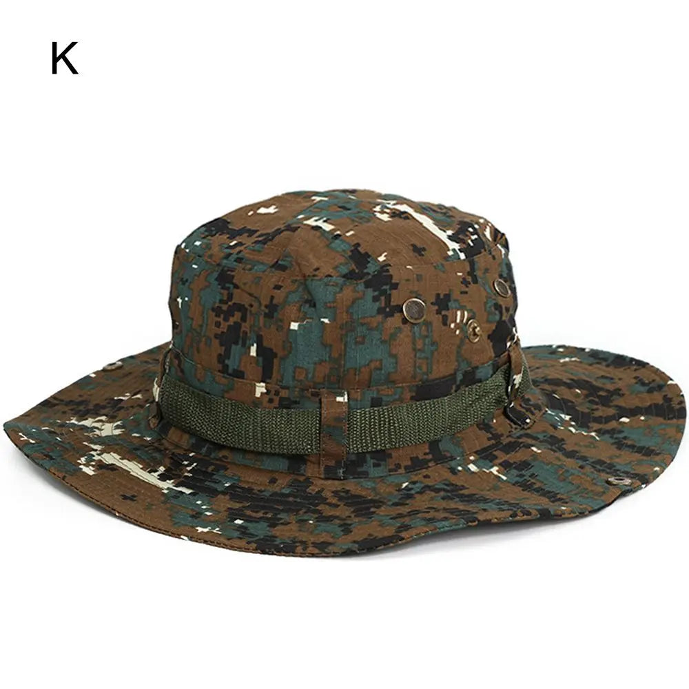 Men's Bucket Hats Women Hiking Camping Wide Brim Fishing Cap Boonie Hat Men's Bucket Hats Sun Hat