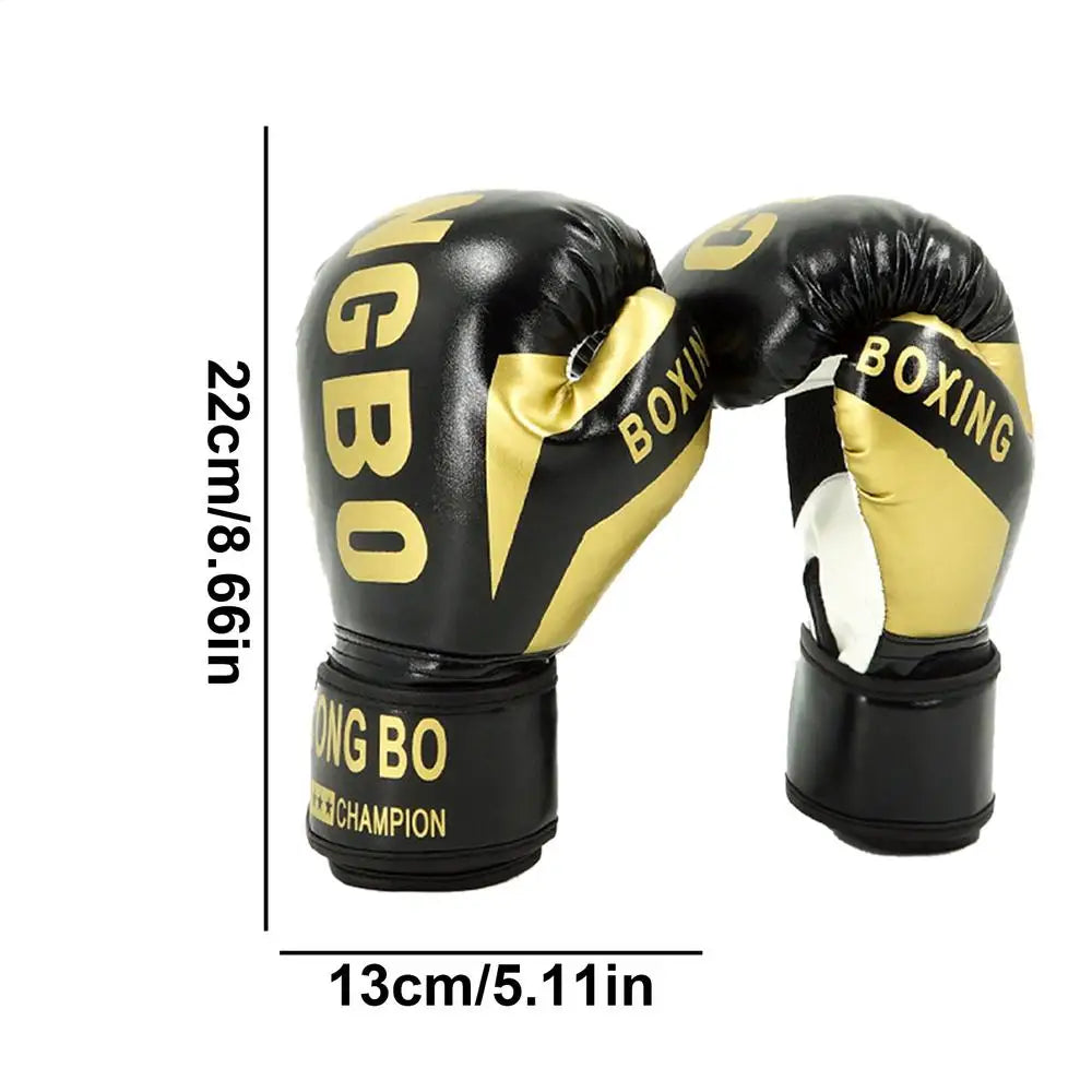 1 Pair Kids Boxing Gloves Children Punching Training Gloves Workout Fighting Exercise Mitts Wrestling Training Fitness Gloves