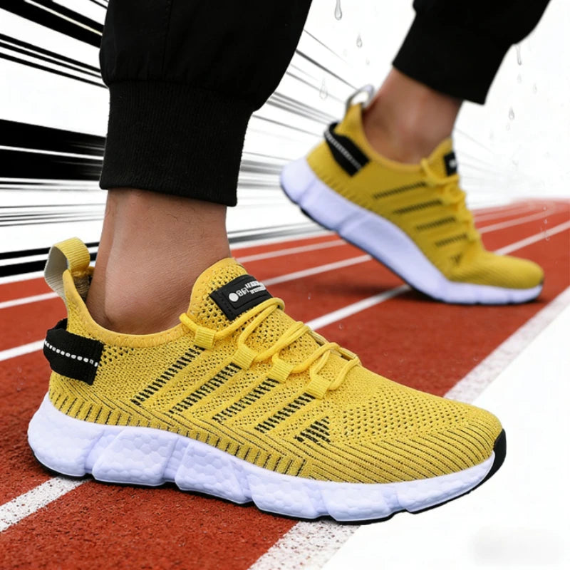 Men's Lightweight Running Shoes Minimalist Sporty Breathable Walking Sneakers  Athletic Jogging Tenis Outdoor Fitness Man Shoes