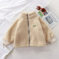 Kids LambWool Coats Boys Girls Velvet Warm Outerwear Autumn Winter Jackets Children Outer Clothing Fashion Coats 1-8 Years