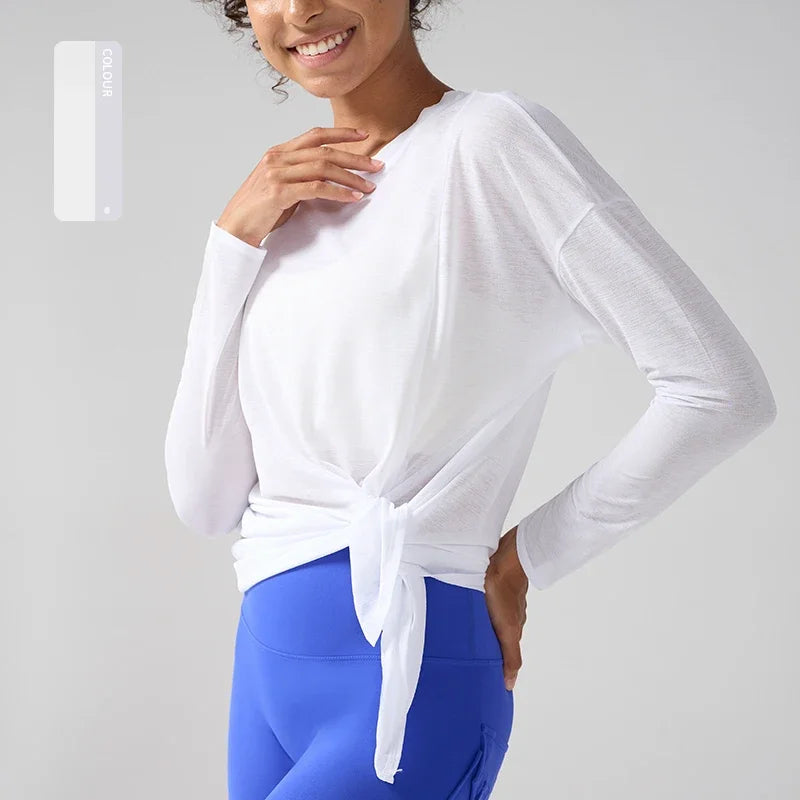 Women's Fitness Sports T-shirt Summer Loose Short Sleeve Quick Drying Gym Running Top Female Leisure Clothing👚