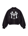 European and American Multi Zipper Design Cross-Border Men's and Women's Loose Letter Embroidery Pattern Fashionable Hoodie
