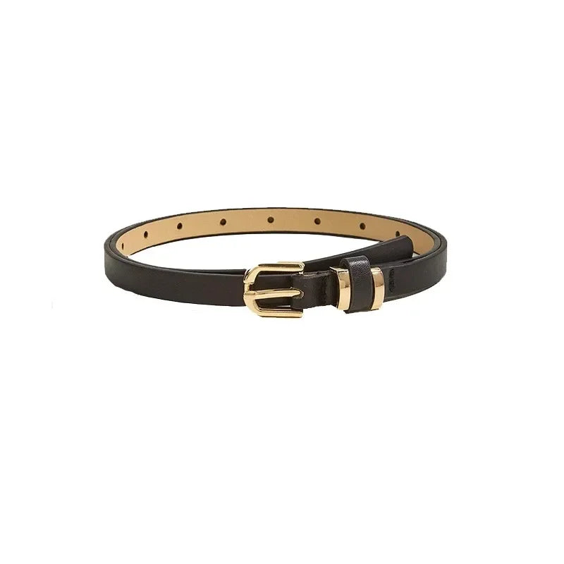 Belts for Women Designer Belts Fashion Belts for Lady Black Waist Belt Ladies Belt Strap for Dresses Belt Female Pu Leather CY06