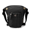 Men Drop Leg Bag Waist Fanny Pack Cross Body Bag Motorcycle Rider Travel Hiking Outdoor Sports Multi-Pocket Thigh Hip Belt Bags