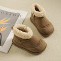 Kids Snow Boots 2025 Winter New Soft Sole Cotton Boot Girls Boots Warm Thick Cotton Shoes All Match Sneakers Ankle Boots for Boy