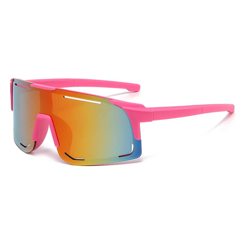 Children's Sunglasses Boy Fashion Trend Outdoor Sport Cycling Sun Glasses Girls UV Protection Colorful Lens Sports Eyewear Kids