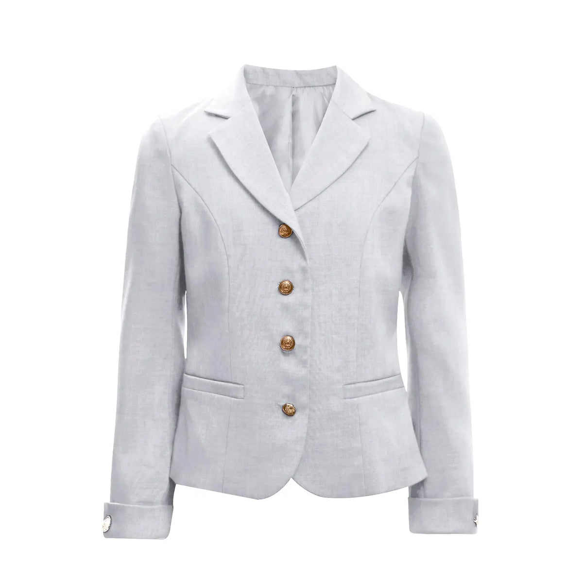 Blazer Jacket for Kids Girls Long Sleeve Solid Lapel Formal Suit Coat School Uniform Dress Tops with Pocket Jacket Outerwear