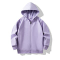 Boys Girls Hoodies Casual Zipper Outerwear Spring Autumn Long Sleeve Teen Hooded Sweatshirt School Kids Tops Clothes Sprotswear