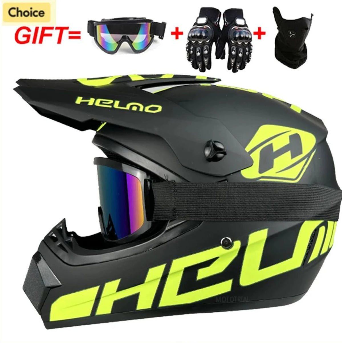 Need Kids Gear? Youth Motorcycle Helmet Off-Road Dirt Bike ATV DH Cross Go-kart Capacete DOT