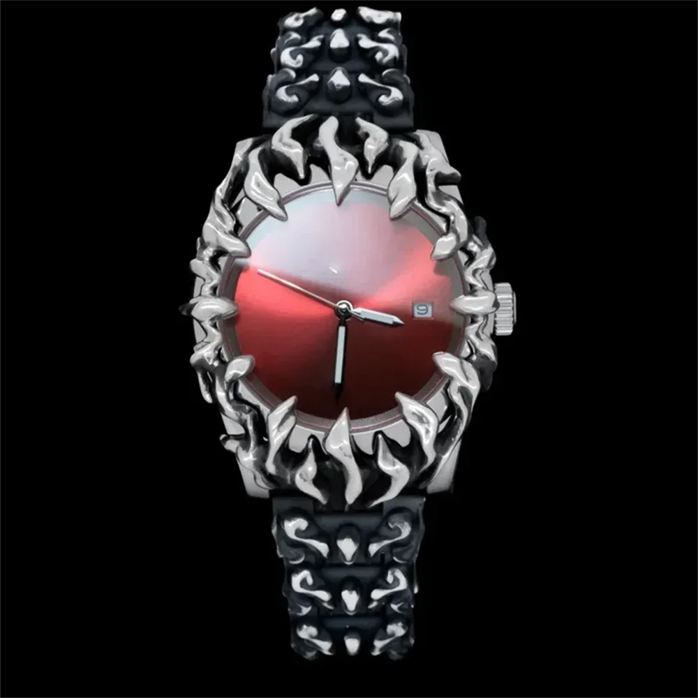fashion heterosexual claw watch alabaster style retro Y2K European American watches special shaped advanced ins niche watches