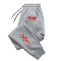Men's Tracksuit Pants Jogger Track Sweatpants Spring Autumn Fleece Pants Men Clothing Gym Sports  Loose Winter Trousers WK026