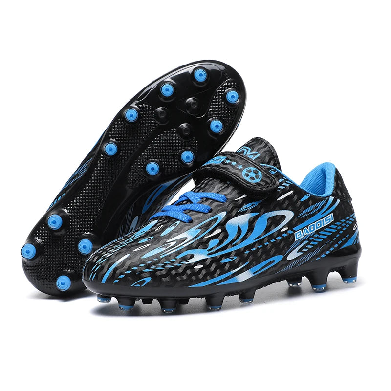 Kids Soccer Cleats Boys Girls Training Football Cleats Youth Soccer Shoes for Little/Big Professional Athletic Outdoor Football