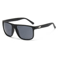 Stylish Polarized Sunglasses for Men, Designed for Driving, with UV Protection and High-Definition Lenses. Trendy, Square-Shaped