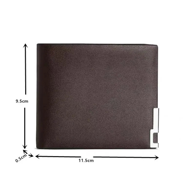 Men's Engraved Bifold Wallet - Custom Photo & Text Premium Leather - Father's Day Gift for Dad from Daughter, Personalized Gifts