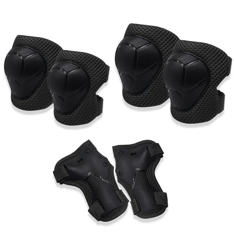 Skateboarding Cycling Knee And Children's Balance Bike Roller Skating Protective Equipment Set
