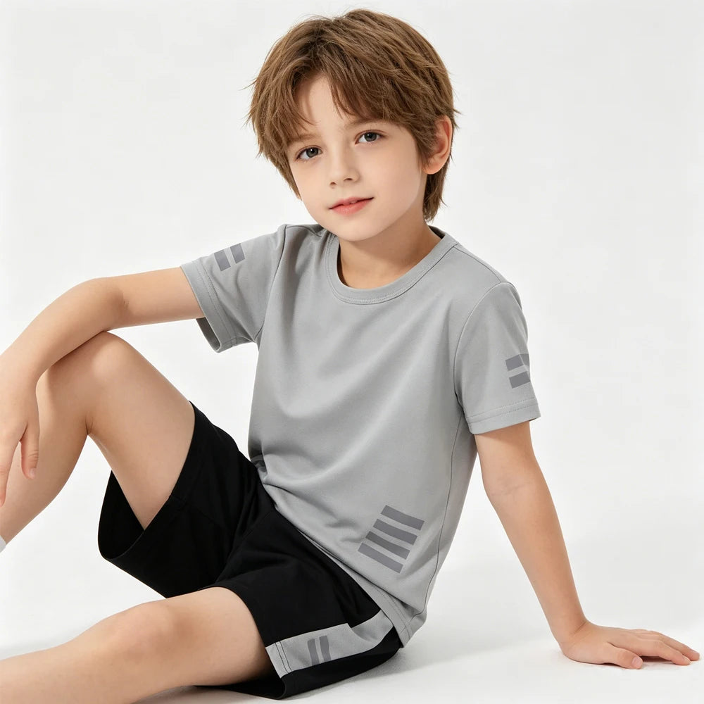 Kids Sportswear Boys for 5 to 6 7 8 9 10 11 12 Years Summer Sets Football Basketball Running Tennis Tracksuit Clothes Jersey Set