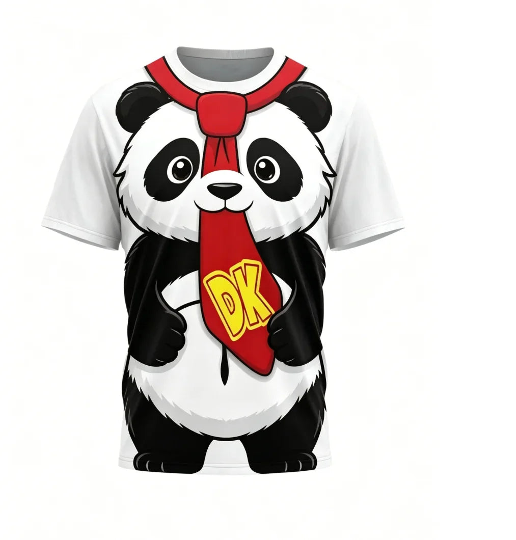 Kids Summer Casual Donkey Kong Smash Bros Design Printed T-Shirts 2-13Y High Quality Breathable Comfortable Children's Clothing