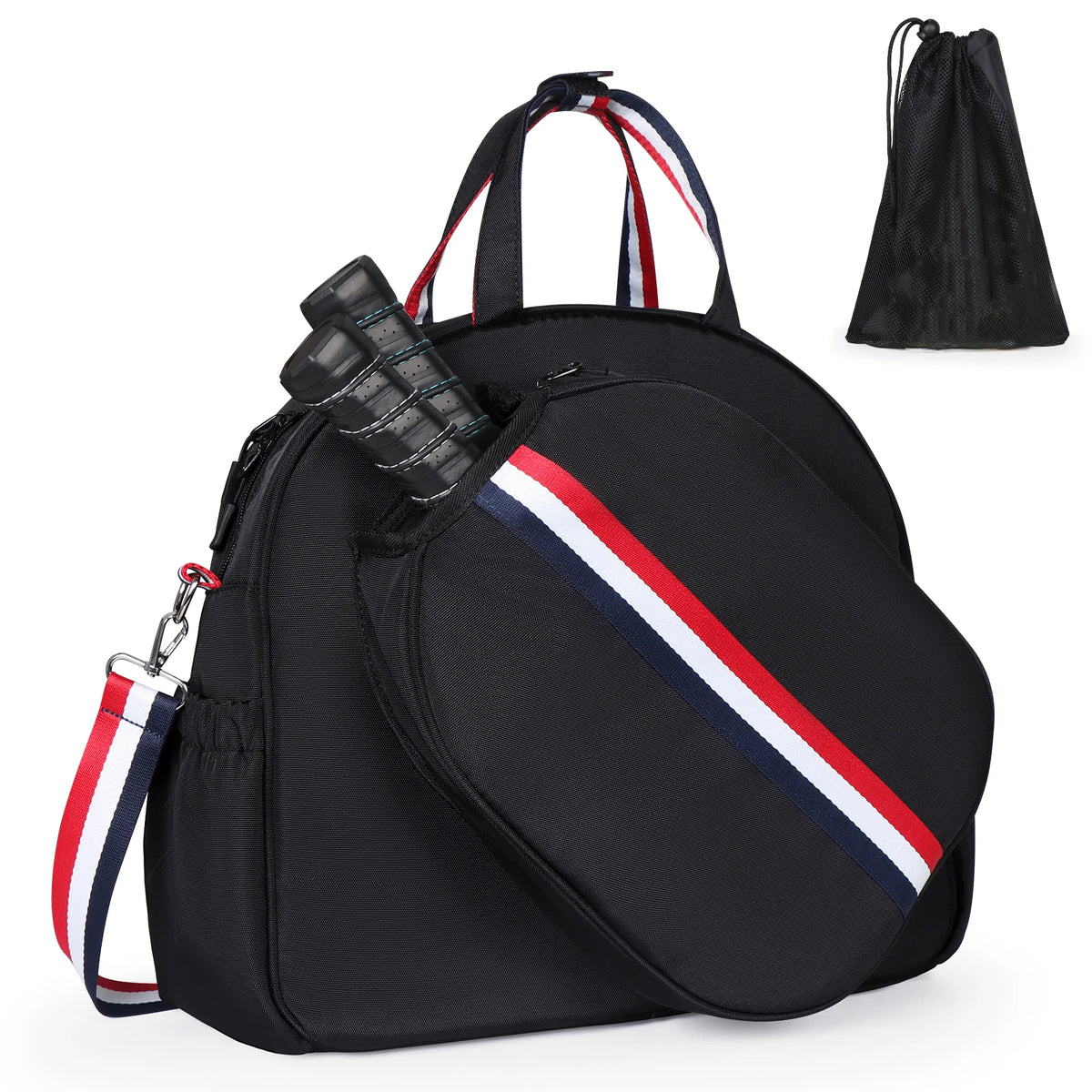 Multi-Sport Equipment Backpack Adjustable Paddle Bag for Pickleball Tennis & Racquetball Large Capacity Storage for Men & Women