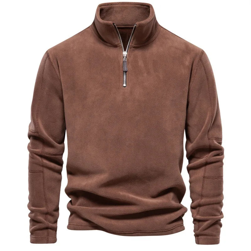Hot Selling Men's Fashion Fleece Warm Long Sleeved Hoodie for Winter 2024, Daily Loose Casual Versatile Trend Hoodie