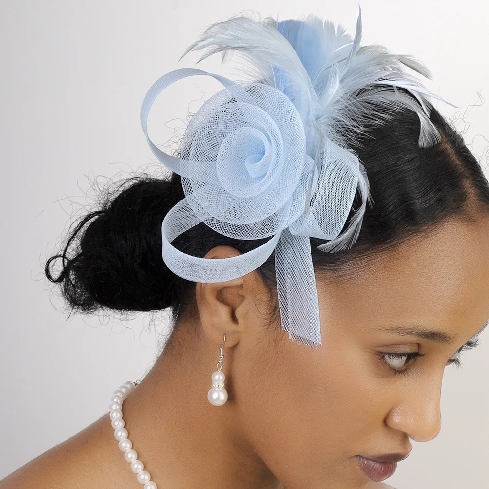1 Pc Fascinators Hats for Women Tea Party Fascinator Hats Vintage 50s Headwear Wedding Church Derby Hat Hats Tiny Hats
