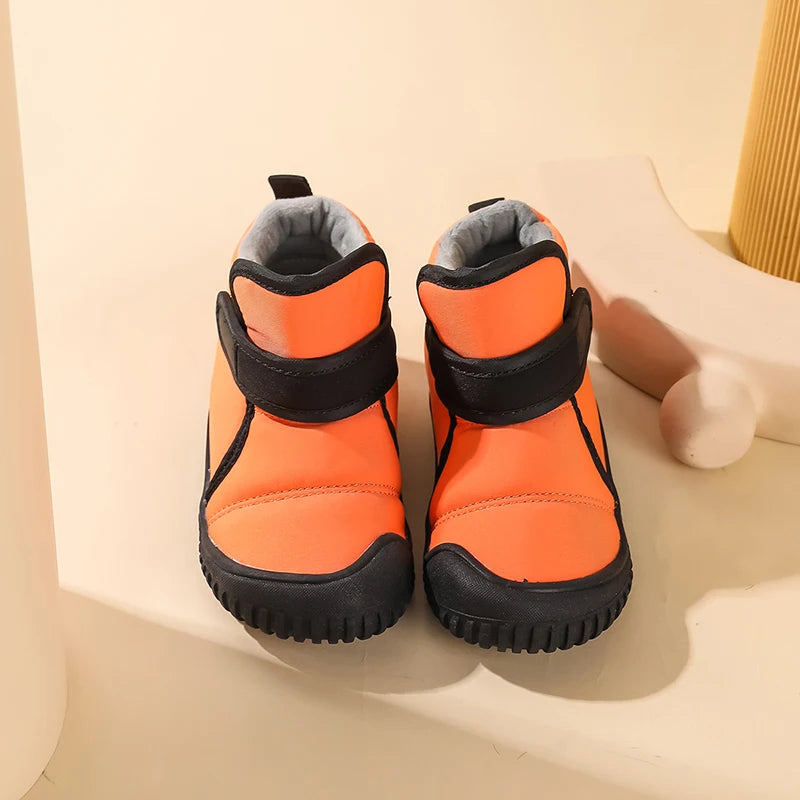 Baby Shoes Outdoor Anti-slip Winter Snow Boots Warm Toddler For Kids Boys Girls Flat Children's Walking Sprot Running Size19-28