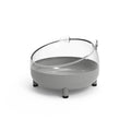 Pet Accessories Transparent For Mice Rabbit Pets Hamster Bathroom Hamster Sand Bath Box Cage Toilet Hamster Sand Bath Container