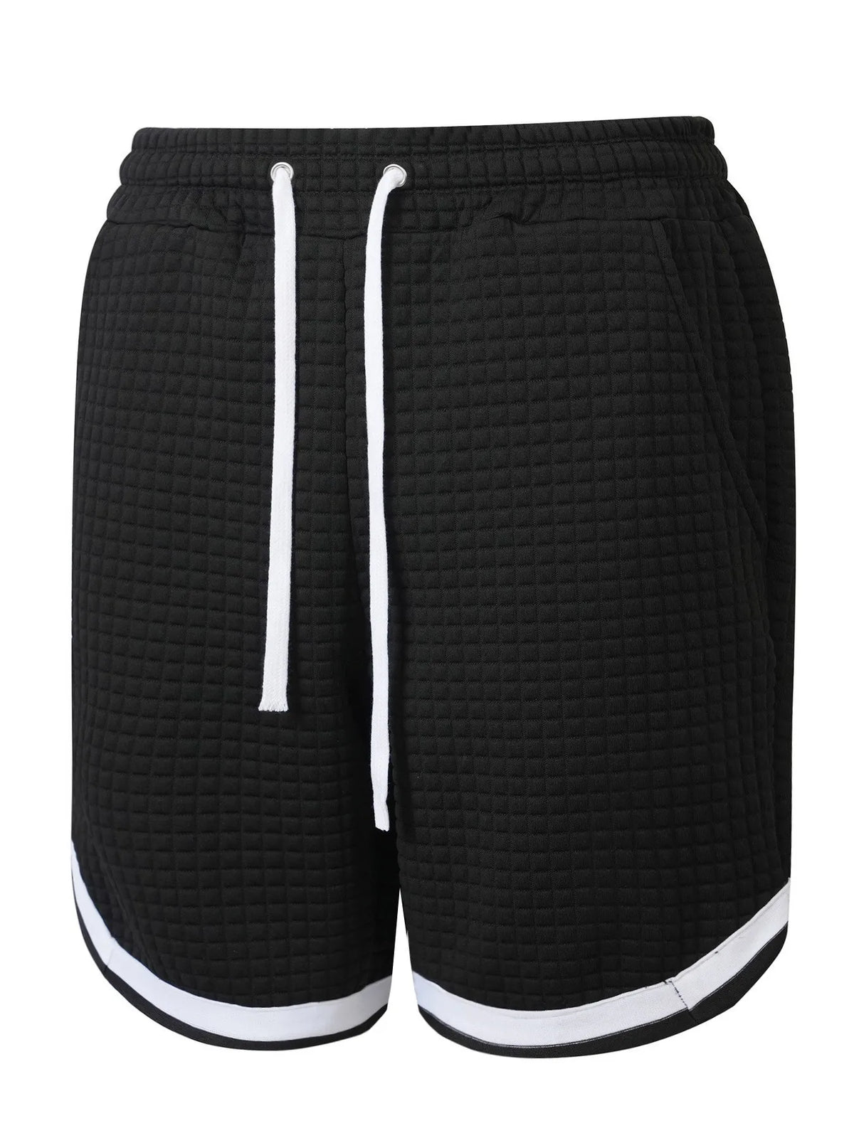 Men's Fashion Sports Shorts Casual Vacation Waffle Weave Shorts Casual Breathable Athletic Shorts Comfortable Breathable Garment