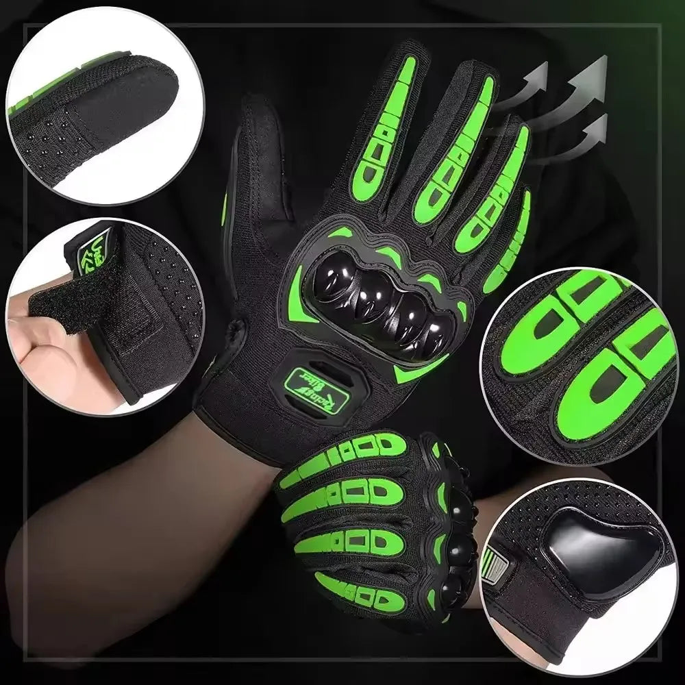 Motorcycle Gloves Men Touch Screen Moto Racing Riding Motorbike Protective Gear Summer Breathable Motocross Gloves