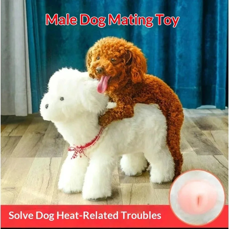Pet Teddy Toys for Dogs Fire Simulation Mating Exercise Relieve Boredom Companion Doll Girlfriend Venting Supplies for Pets