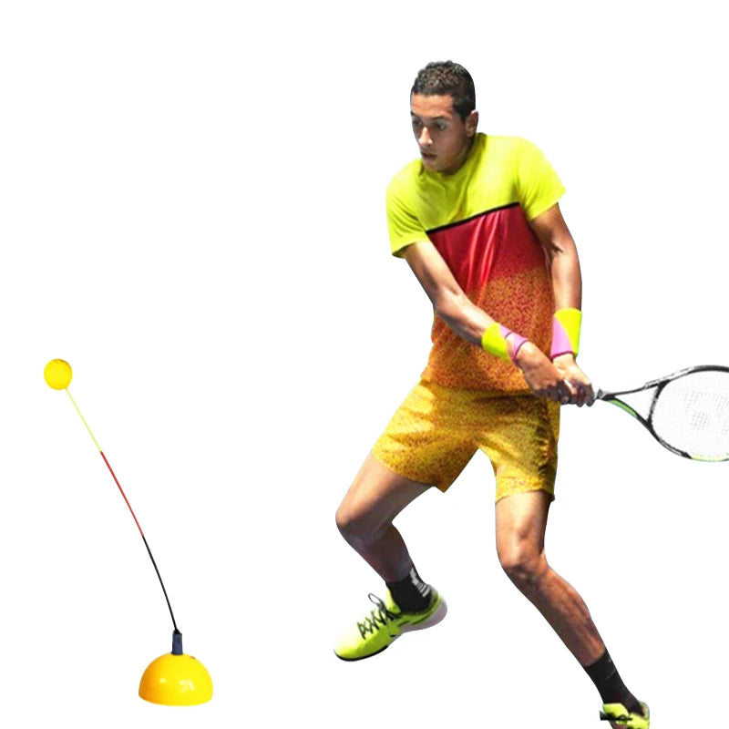 Professional Tennis Trainer Portable Practice Training Ball Equipment Stereotype Swing Tool Self-study Accessories for Beginners