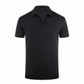 2024 Solid Color Polo Shirt Men's Business Polo Collar Half sleeved Top 2024 Summer Casual Short sleeved T-shirt for Men an