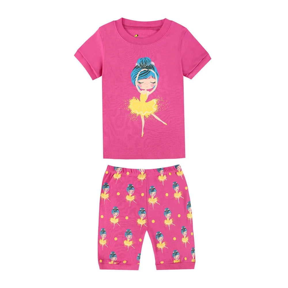 Toddler Baby Boy Pajamas Sets Summer Cotton Children Pyjama Short Cute Airplane Cars Pj for Kids Clothes 2 to 3 4 5 6 7 8 Years