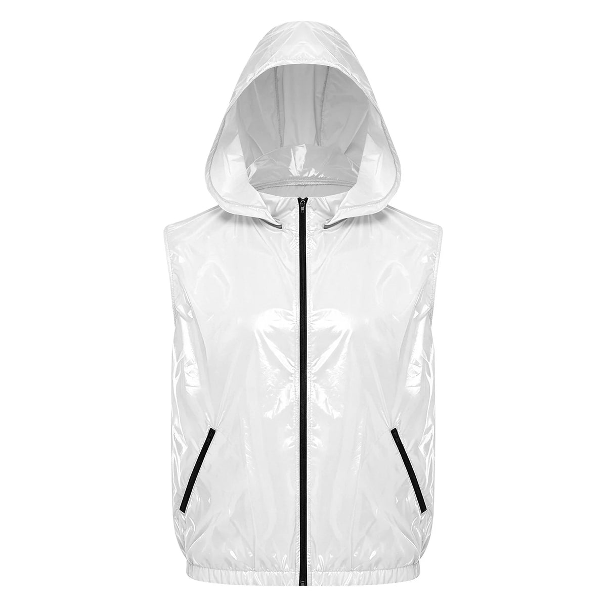 Mens Waterproof Hooded Jacket Tops Breathable Raincoat Waterproof Windproof Outdoor Biking Fishing Jacket Hood Outerwear