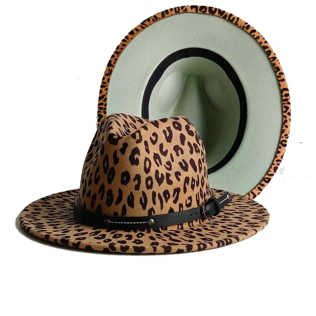 Fedora hat Women's hat wide-brimmed hat Fedora hat autumn winter men retro fashion tie-dye felt jazz Panama hat wedding hat