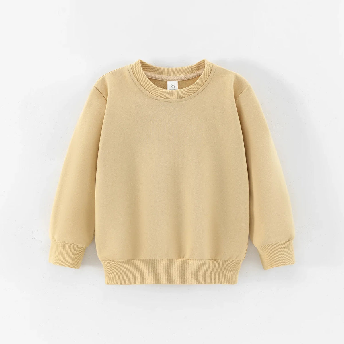 Long Sleeve Sweatshirt Baby Boys Clothes Girls Tops Autumn Spring Sweatshirt Kids Solid Color Hoodies Children