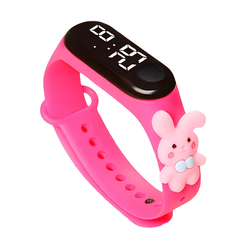 Fashion Children Watches For Boys Girls Electronic Bracelet Sports Touch LED Cartoon Doll Kids Watch Women Waterproof Clock