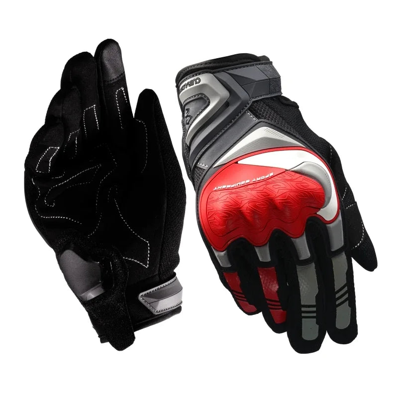Men Motorcycle Full Finger Gloves MTB/ATV Motocross Racing Biker Gloves Motorcyclist Driving Glove Riding Motorcycle Accessories