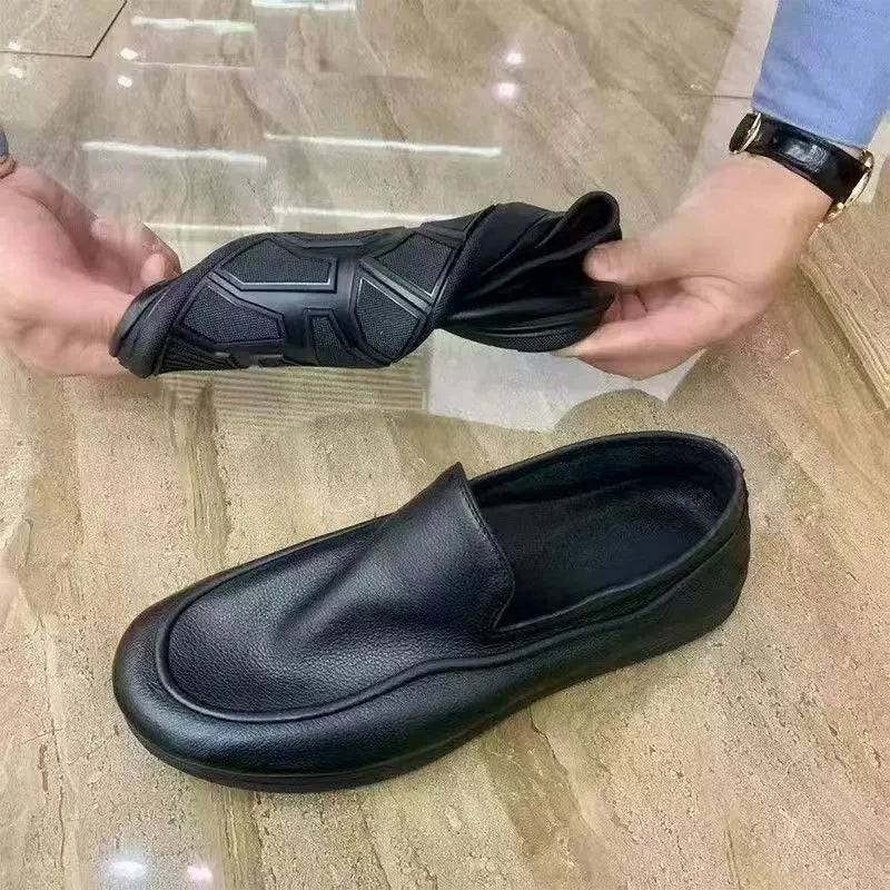 2025 Famous Designer Loafers Moccasins for Men Hot Selling Men's Dress Shoes Loafers Casual Flat Leather Shoes