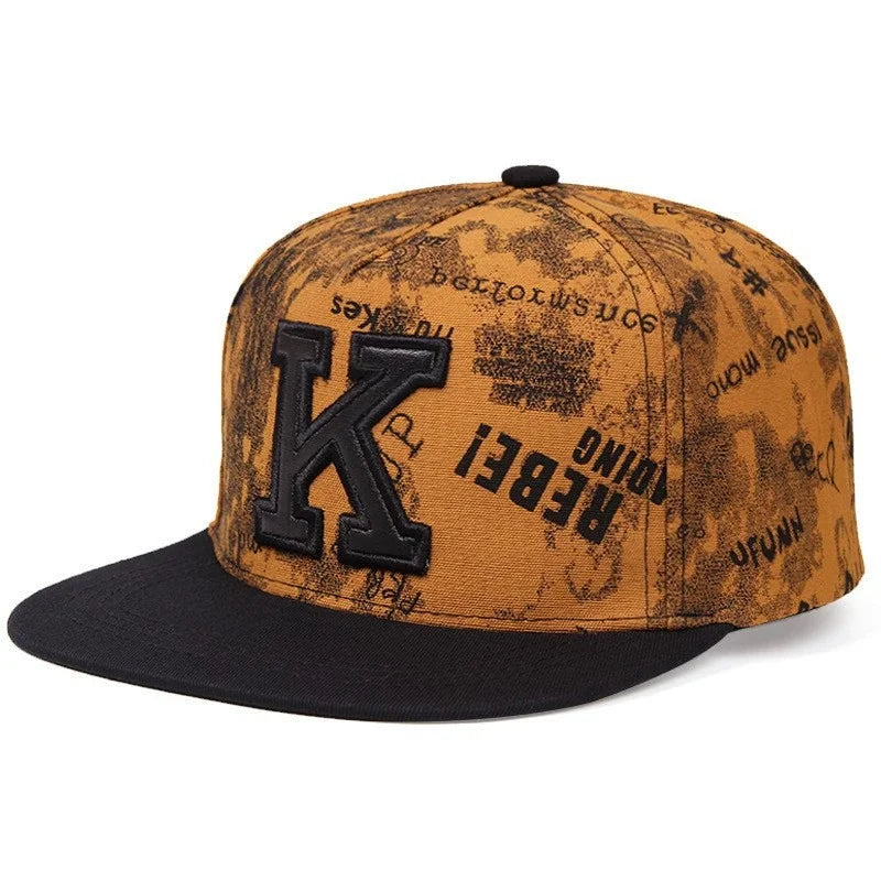 1PC Man hats Fashion Letter Embroidery Hip-Hop Hats Spring and Autumn Outdoor Adjustable Casual Baseball Caps Sunscreen Hat