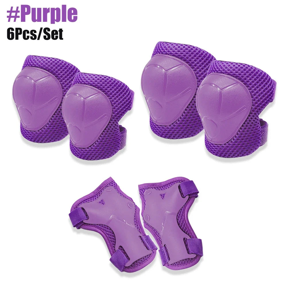 Kids Knee Pads and Elbow Pads Guards Protective Gear Set Safety Gear for Roller Skates Cycling Bike Skateboard Sports