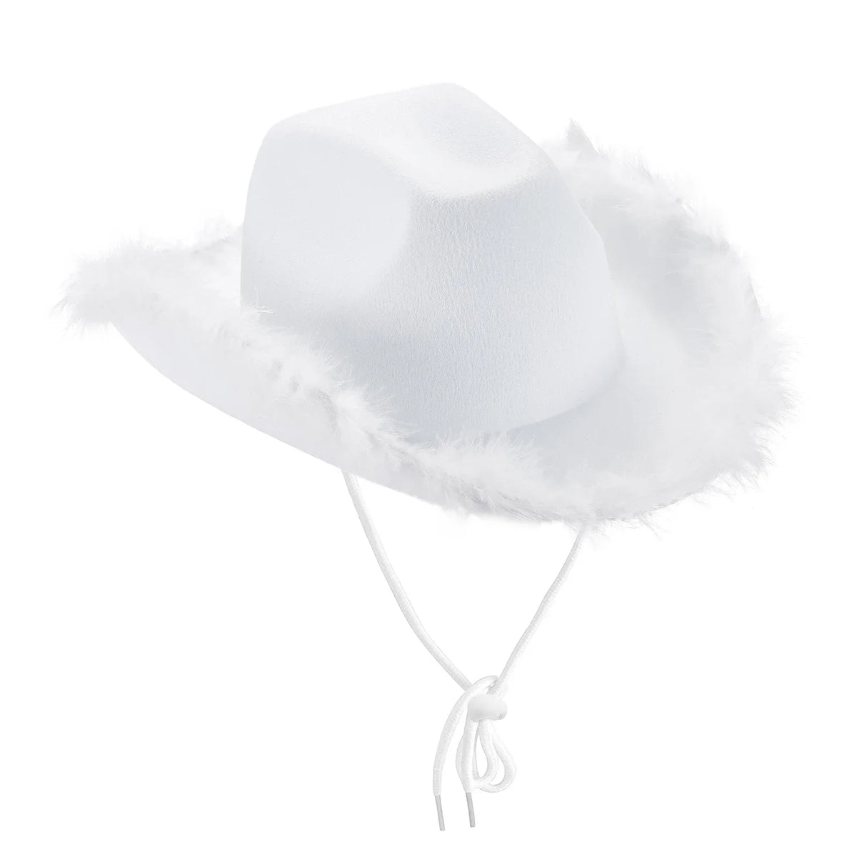 Women'S Western Cowboy Hat  Adult Solid Color Fur Trimmed Wide Brimmed Hat  Yuppie Gentleman Style Date Party Women'S Hat