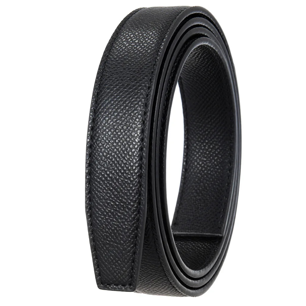 Women's Belts Ladies Luxury Brand Fashion Design Simple Versatile Jeans Accessories Women Automatic Buckle Thin Waistband 2.4cm