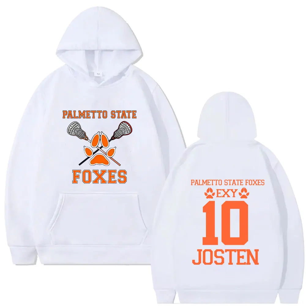 All for The Game The Foxhole Court Palmetto State Foxes JOSTEN Graphic Hoodie Men Women Fashion Casual Fleece Pullover Hoodies
