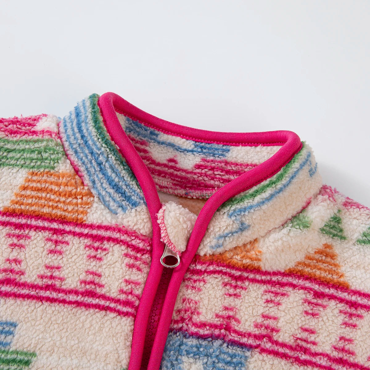 Girls' Fashion Knit Jacket, Striped Colorblock Design, Soft Fabric, Sweet Cute Style, Suitable for Ages 3-10, Fall For Autumn