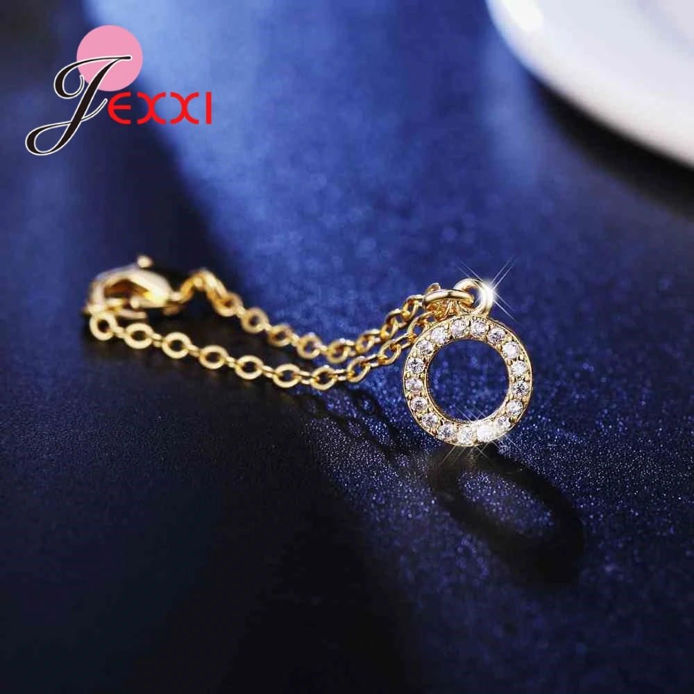 Wide Use Jewelry For Women 925 Sterling Silver Collection With Watch Necklace Bracelet Beautifully Gift For Female Accessory