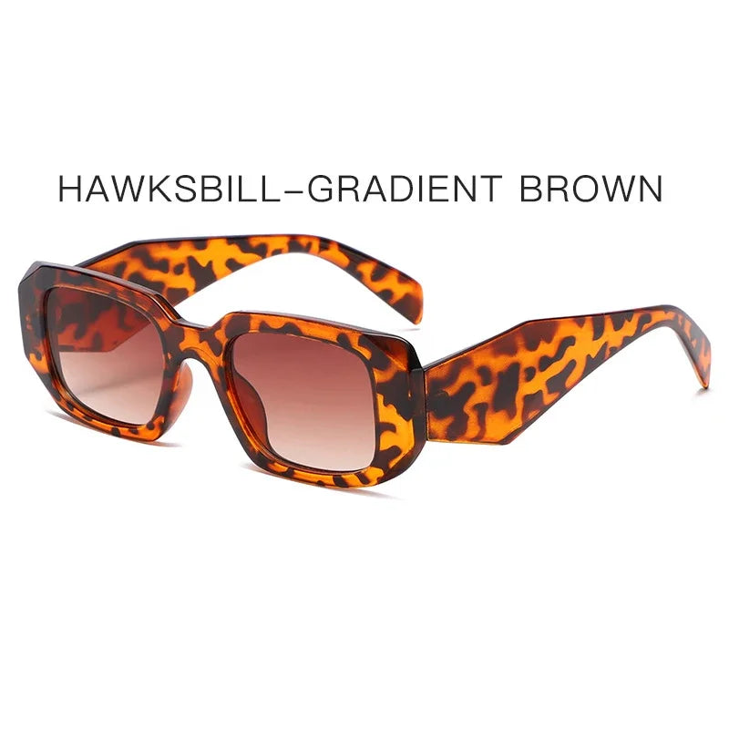 New Sunglasses for Men Women Trendy Sun Glasses Goggle Man Brand Designer Square Glasses Shades Female Eyewear Oculos