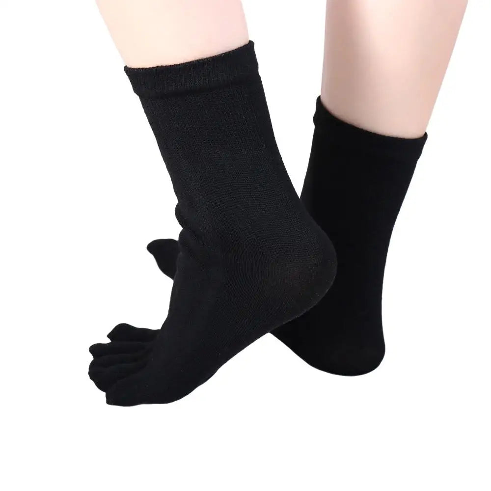 Men Short Socks Protect Ankle Sweat Absorption No Show Socks Five Fingers Socks Ankle Socks Men'S Split Toe Sock Toe Socks
