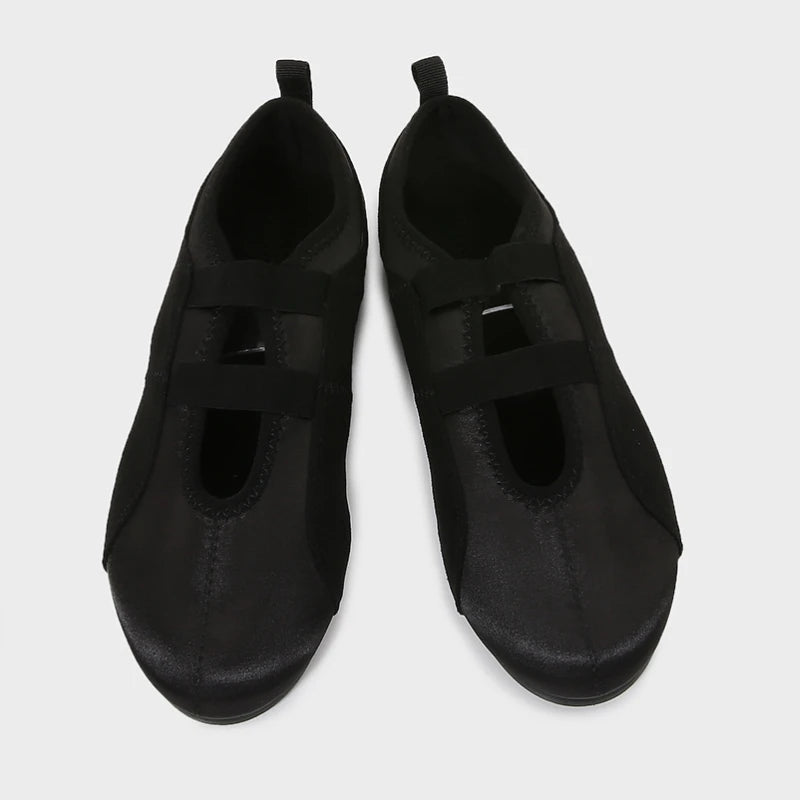 2025 Autumn Women Designer Shoes Comfortable Silk Ladies Ballet Flats Anti-skid Soft Sole Casual Outside Daily Walking Loafers