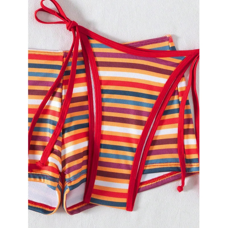 2026 Sexy 3Pcs Bikinis Set Female Swimsuit Women Three-Piece Swimwear Beach Swim Wear Bathing Suits Brazilian Bikini Pool Bather
