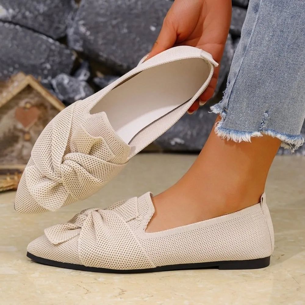 Women Flats Walking Shoes Pointed Top Solid Color new Loafers Mesh Breathable Shoes Comfortable Women Sneakers Zapatos De Mujer